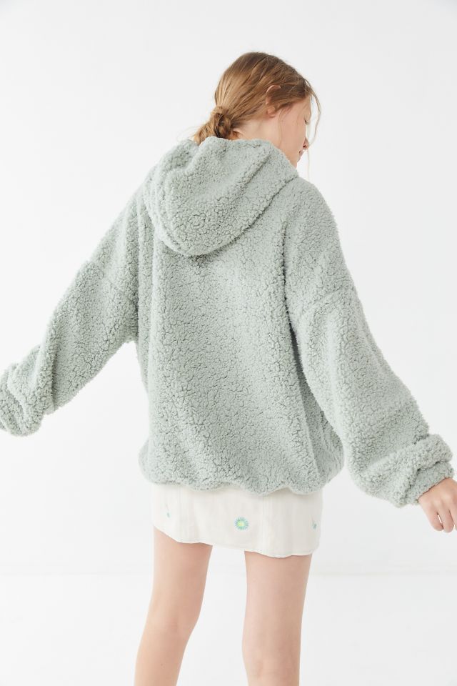 Veste en Peluche Wilma à Capuchon et Fermeture Éclair UO #2