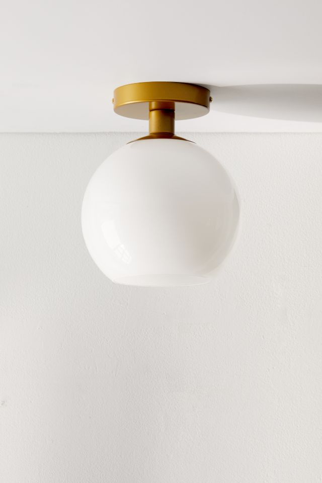 Globe Flush Mount Light #1