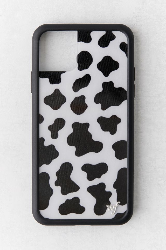 Wildflower Moo Moo Cow Print iPhone Case