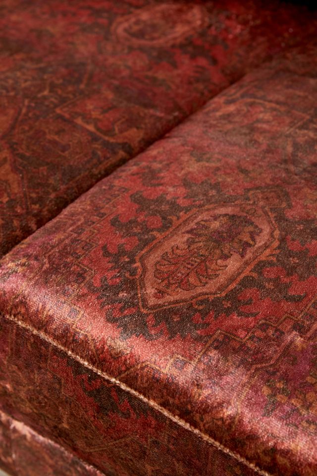 Chamberlin Printed Velvet Sofa #5