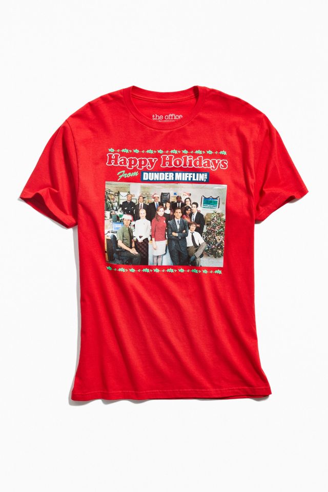 The Office Happy Holidays Tee