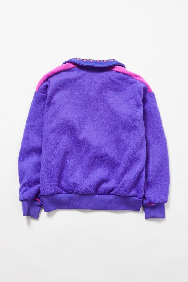 Vintage Columbia Purple + Pink Fleece Jacket #2