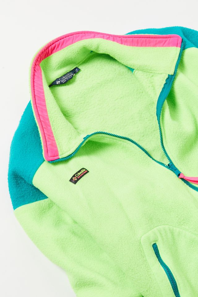 Vintage Columbia Neon Fleece Jacket #1