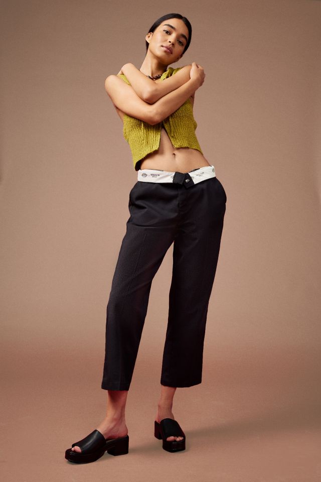 Dickies UO Exclusive High-Waisted Ankle Pant | Urban Outfitters