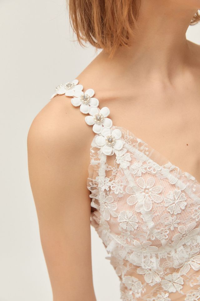 For Love & Lemons Rosette Lace Top #2