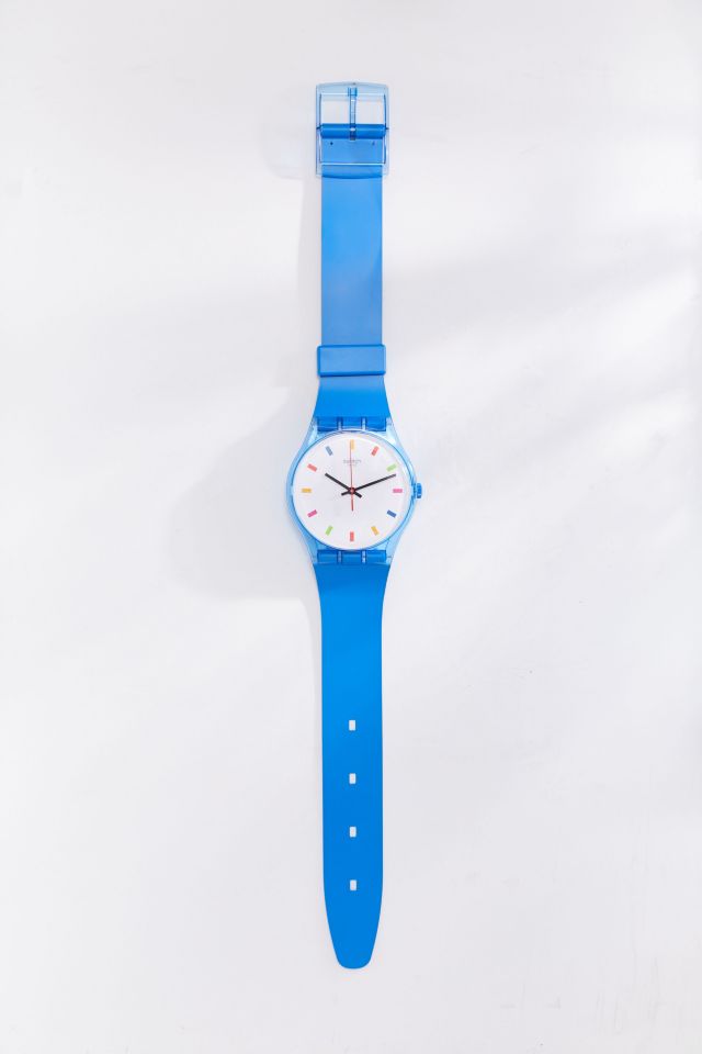 Swatch Maxi Color Square Wall Clock