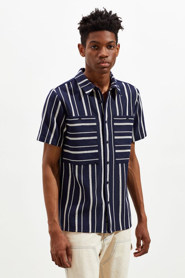 Native Youth Glover Short Sleeve Button-Down Shirt #1
