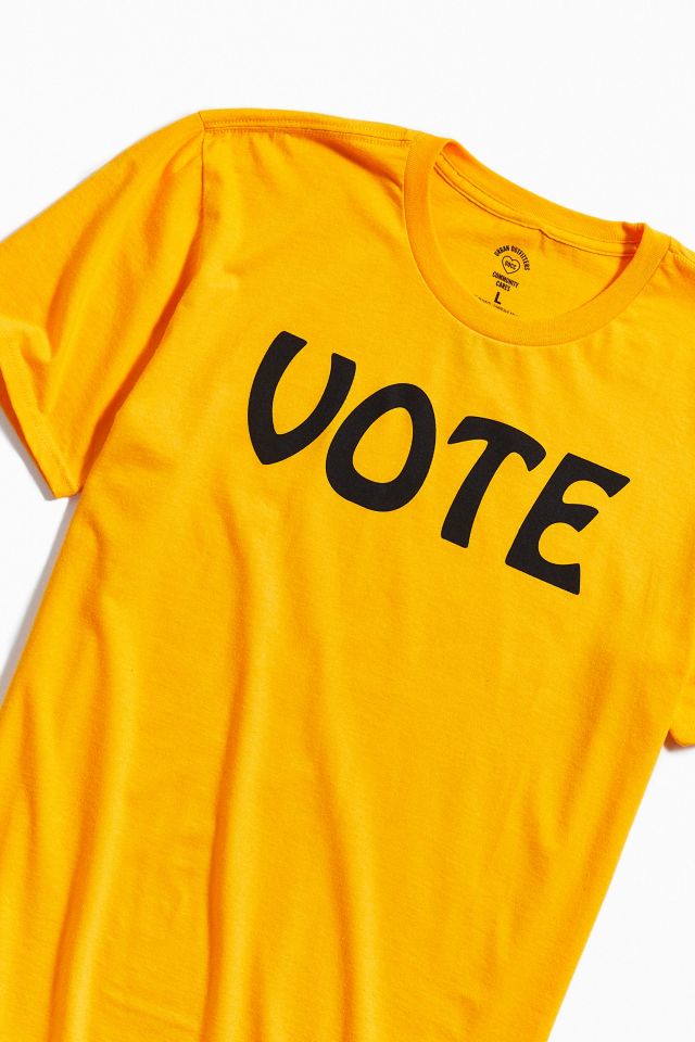 UO Community Cares + I Am A Voter Vote Tee #1