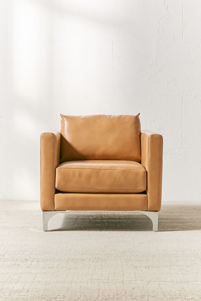 Urban outfitters best sale leather chair