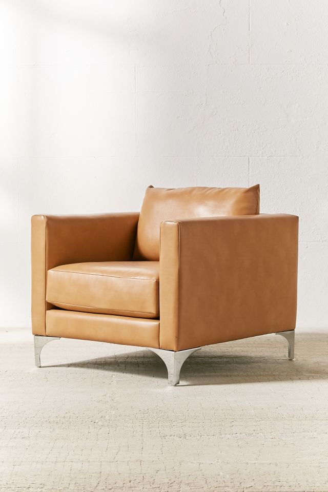 Urban outfitters best sale leather chair