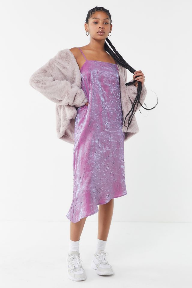 Iridescent 2025 slip dress