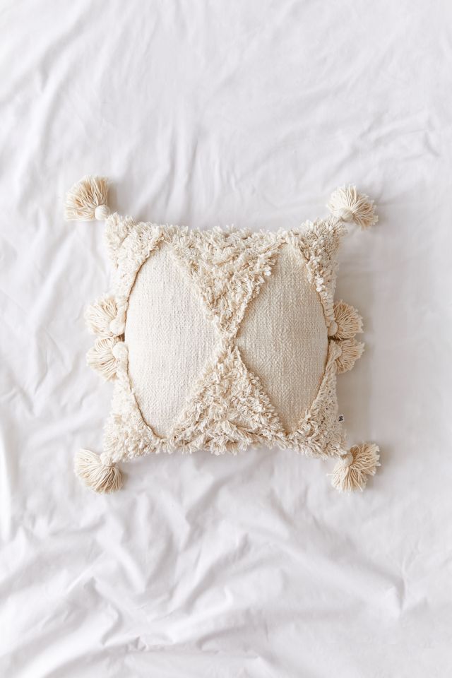 Rumi Shag Throw Pillow #1