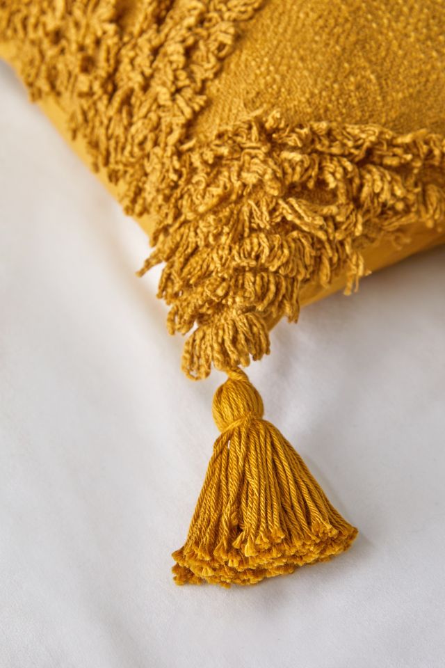 Rumi Shag Weave Throw Pillow #1