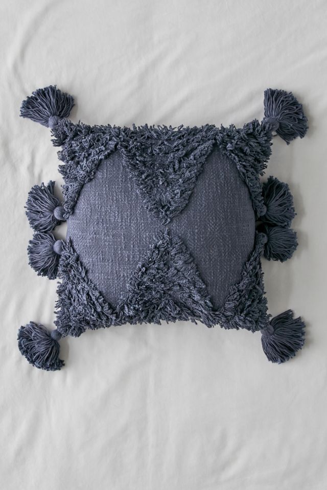 Rumi Shag Weave Throw Pillow