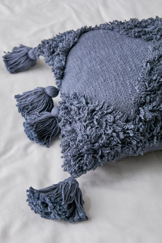 Rumi Shag Weave Throw Pillow #1