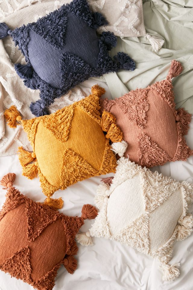 Rumi Shag Weave Throw Pillow #2