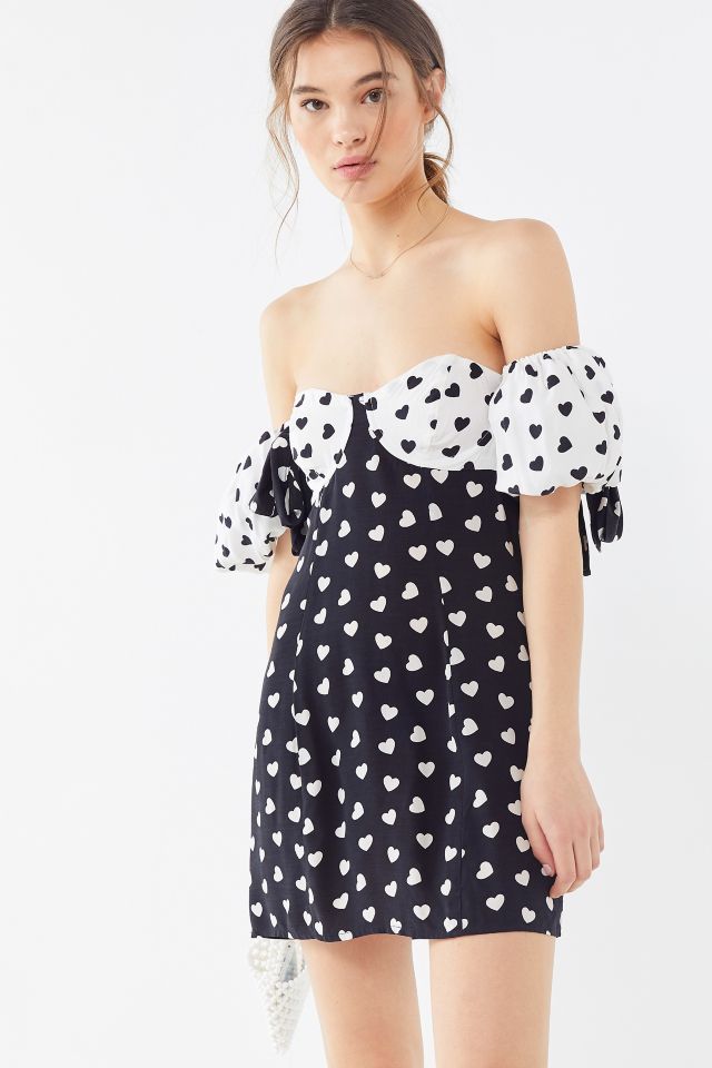 For love and lemons heart clearance dress