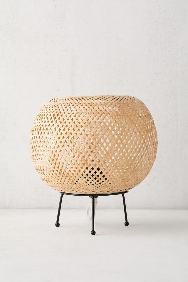 Alina Rattan Table Lamp #2