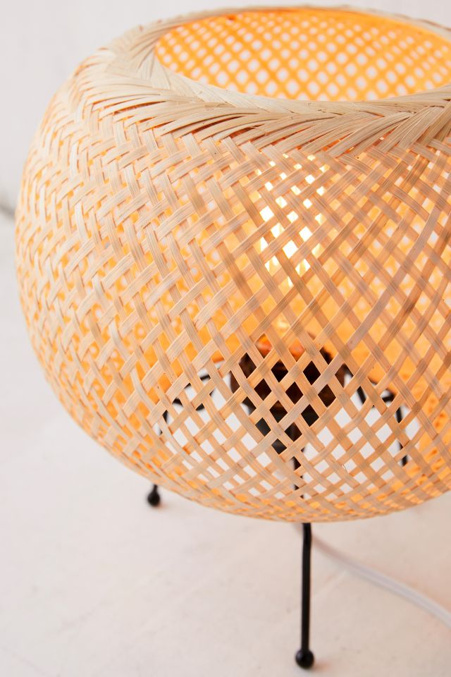 Alina Rattan Table Lamp #3