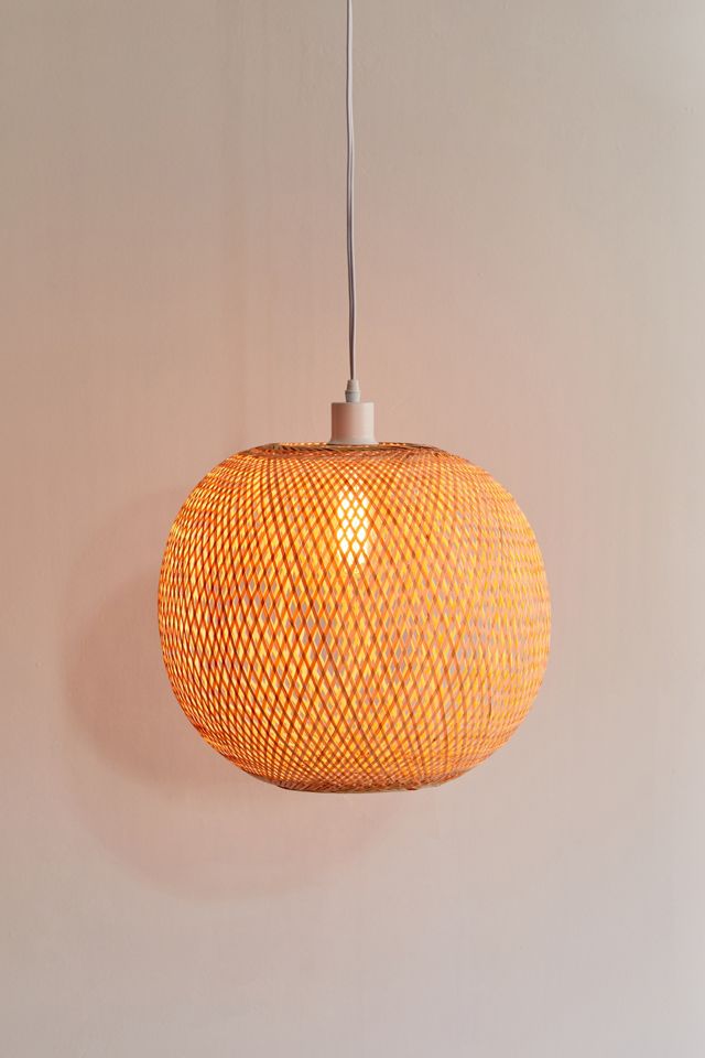Alina Rattan Pendant Light #1