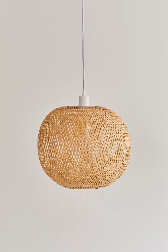 Alina Rattan Pendant Light #3