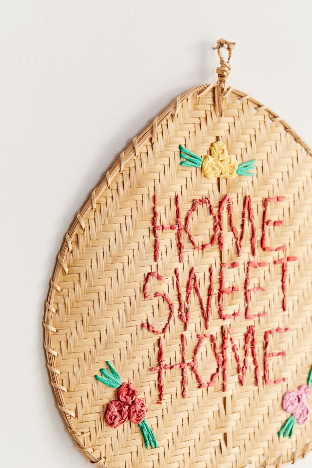 Woven Sentiment Fan #2