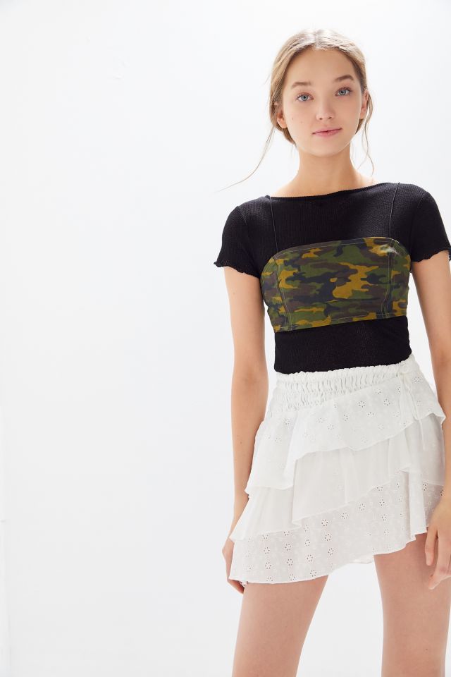 UO Jane Camo Cropped Tank Top #4