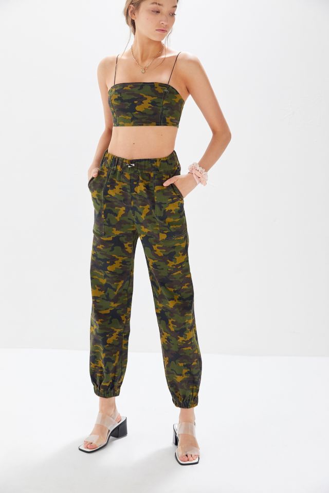 Pantalon Utilitaire UO Jane Camouflage #2