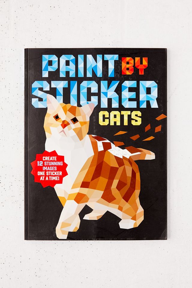 Paint by Sticker: Cats By Workman Publishing | Urban Outfitters