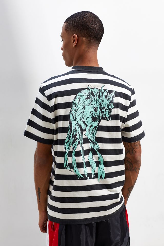 T-shirt teint en fil Welcome Maned Woof #3