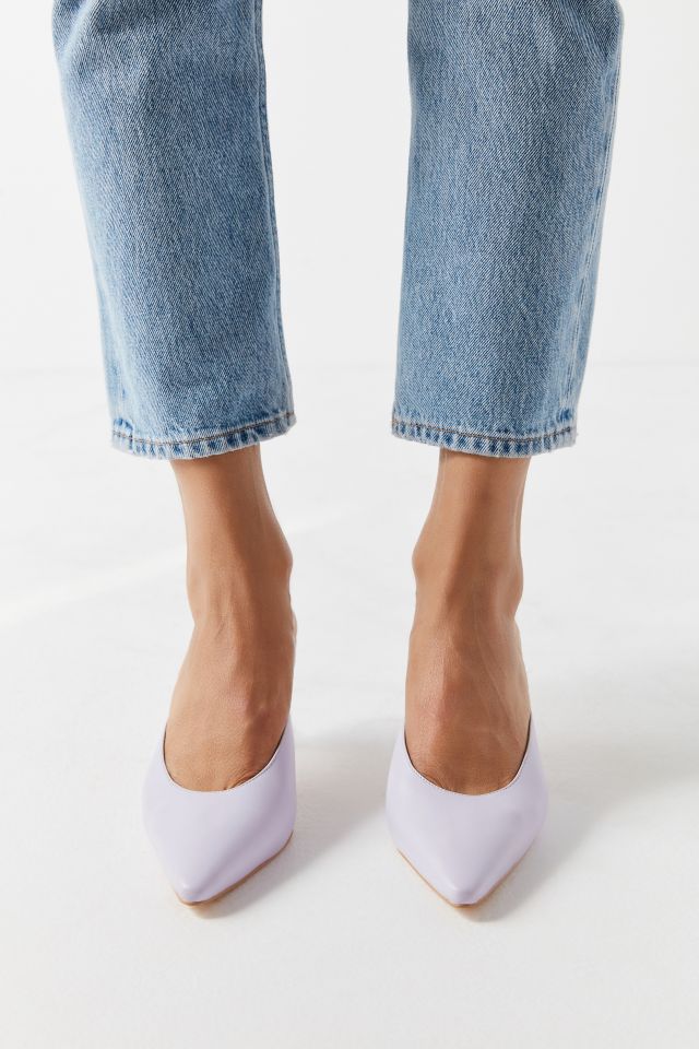 Lucy Kitten Heel Mule #1