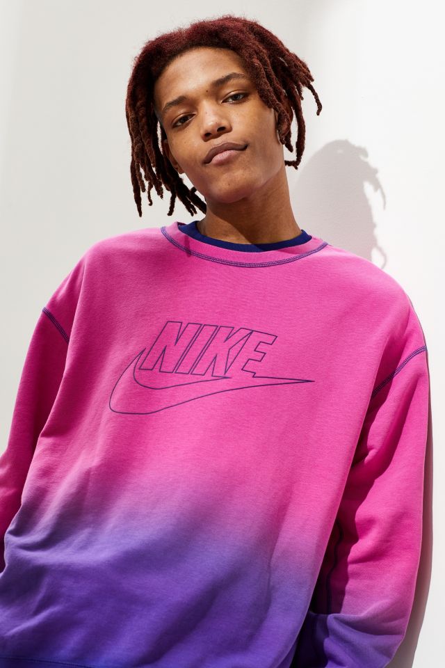 Nike purple crew neck best sale