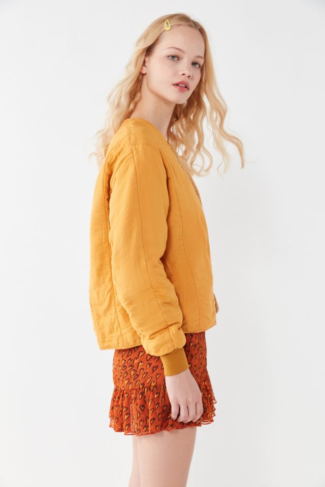 Vintage Overdyed Quilted Liner Jacket #1