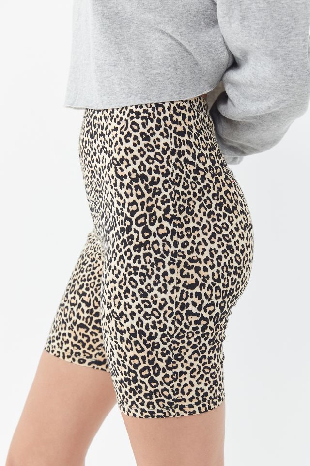 Motel Leopard Print Bike Short #4