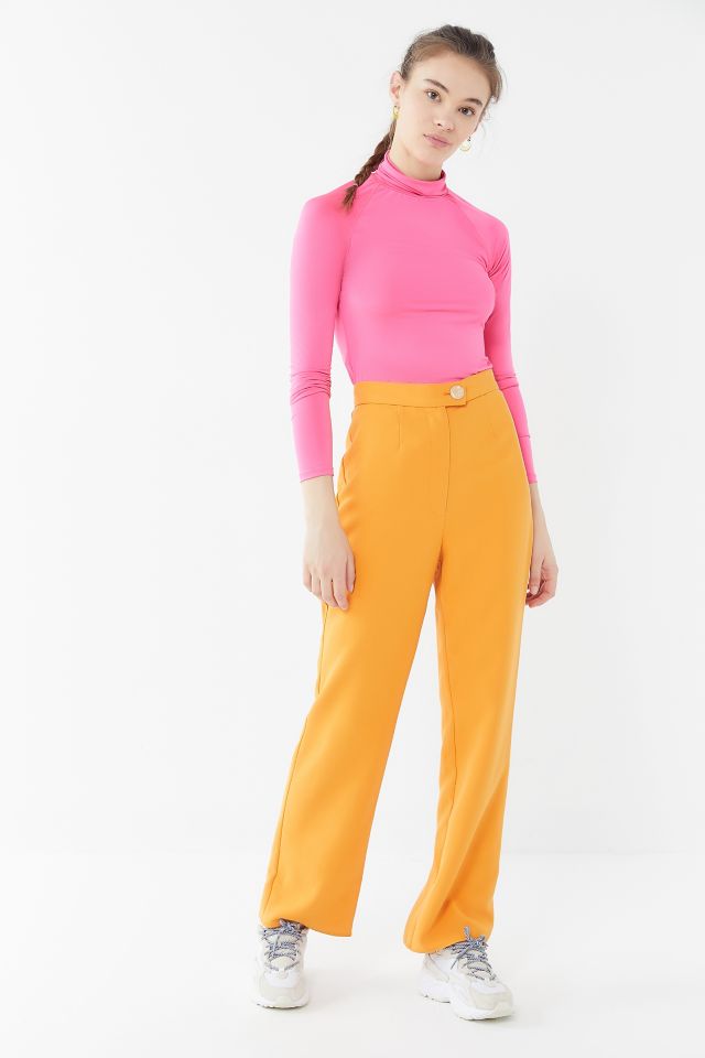 Keepsake Follower Crepe High-Waisted Pant | Urban Outfitters