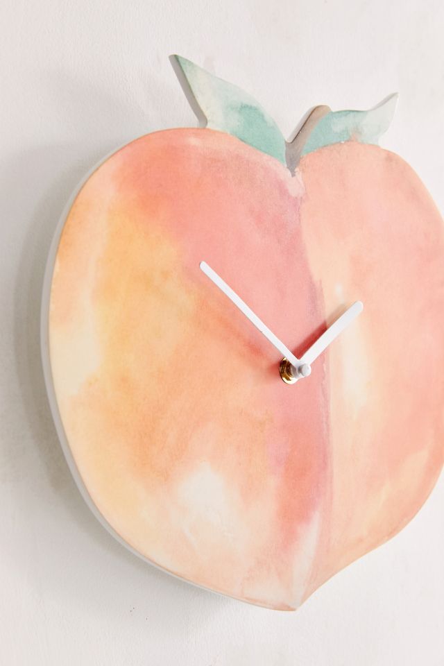Peach Wall Clock #1