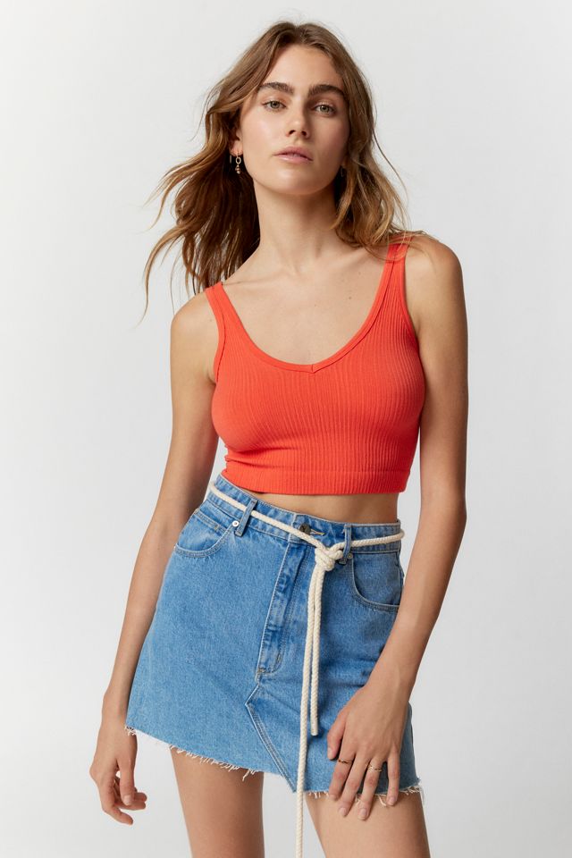 Out From Under Drew Seamless Ribbed Bra Top | Urban Outfitters