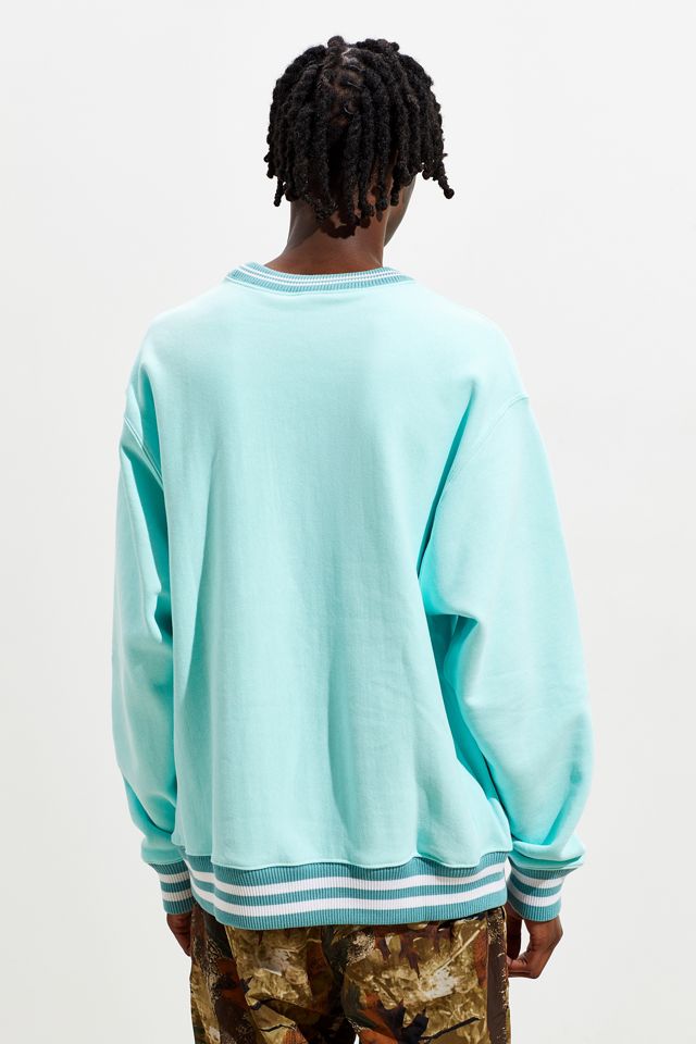 Champion Reverse Weave Yarn Dye Trim Crew Neck Sweatshirt | Urban