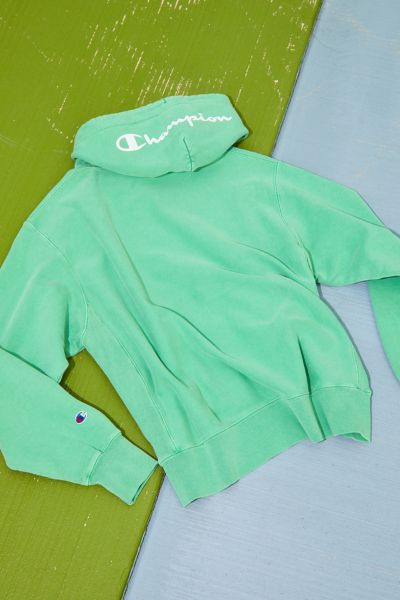 Champion reverse weave outlet pigment dyed hoodie