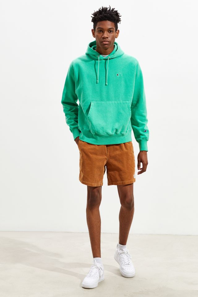 Champion garment dye outlet reverse weave hoodie sweatshirt