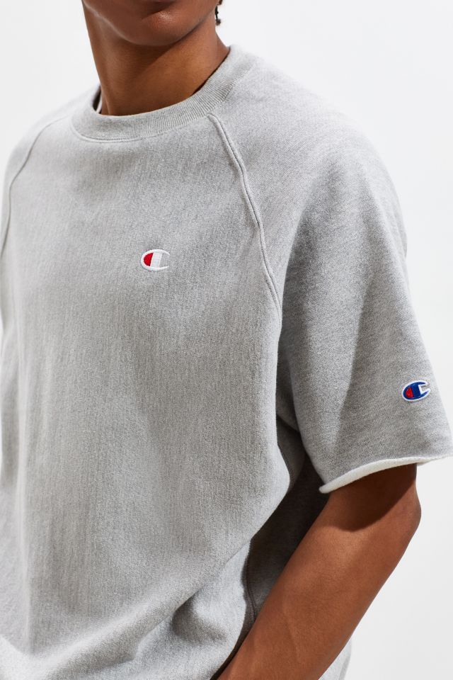 Champion short outlet sleeve sweater