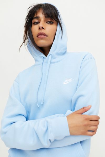 Nike Swoosh Logo Hooded Sweatshirt | Urban Outfitters
