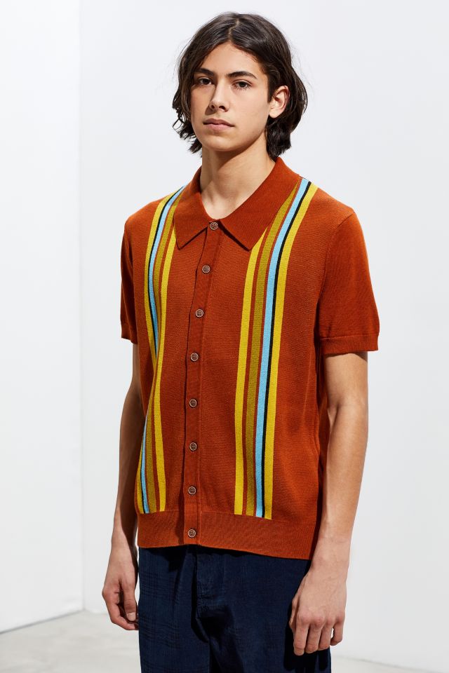 UO Baxter Button-Down Sweater Polo Shirt #2