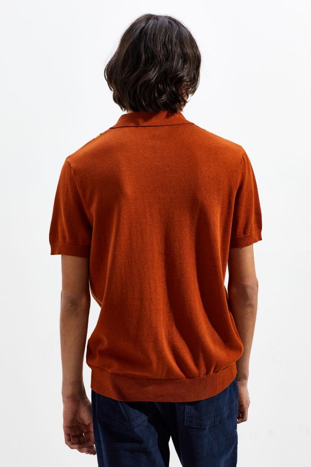 UO Baxter Button-Down Sweater Polo Shirt #4