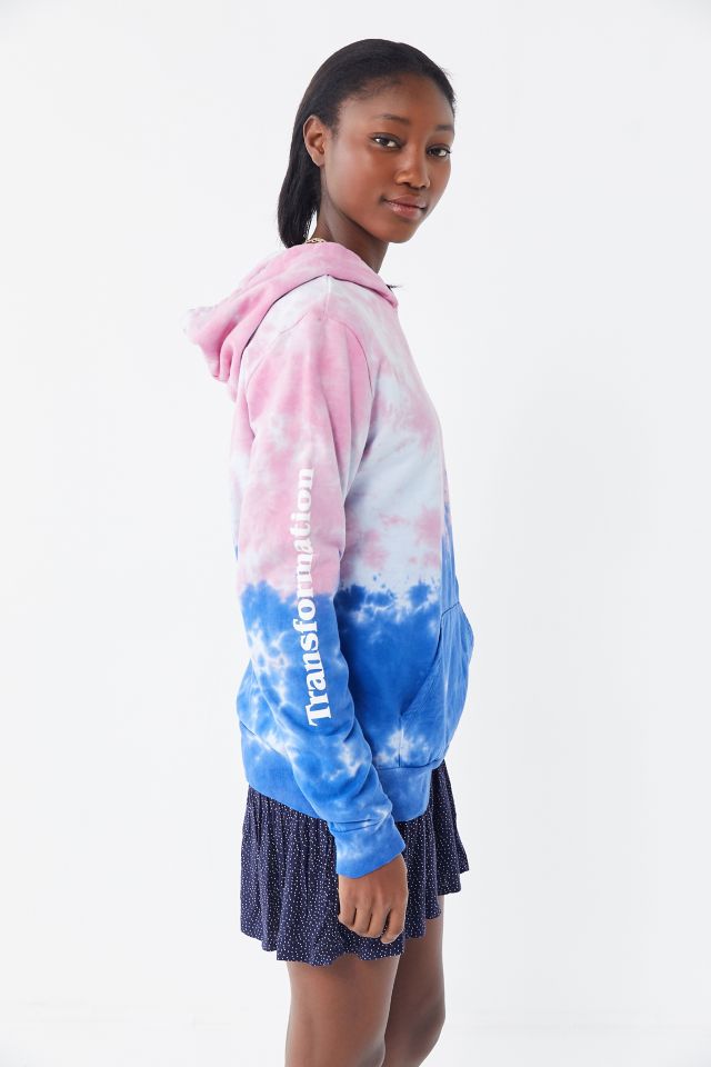 Transformation Tie-Dye Hoodie Sweatshirt #3