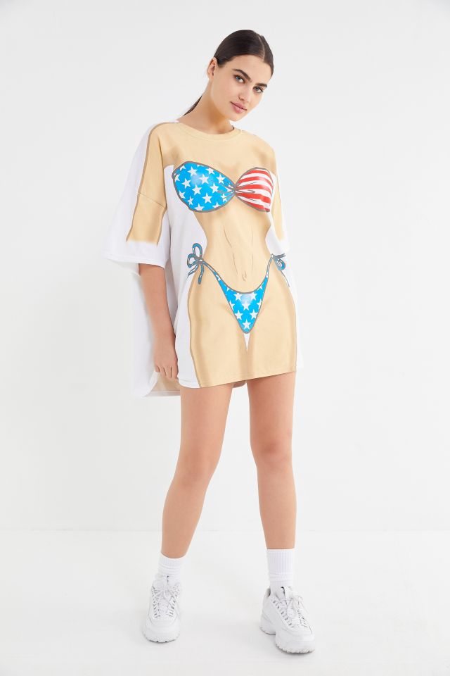 Oversized Bikini Tee #2