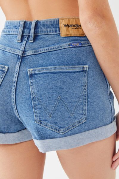 wrangler hourglass denim short