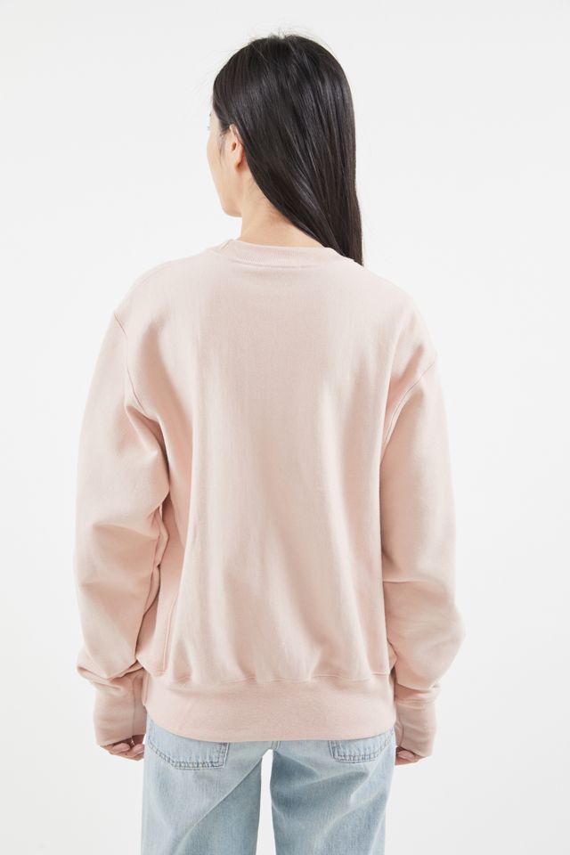 Champion Reverse Weave Logo Patch Sweatshirt #2