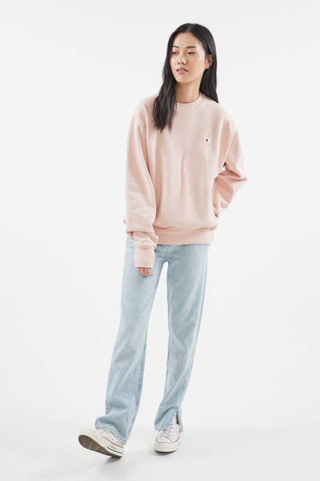Champion Reverse Weave Logo Patch Sweatshirt #3