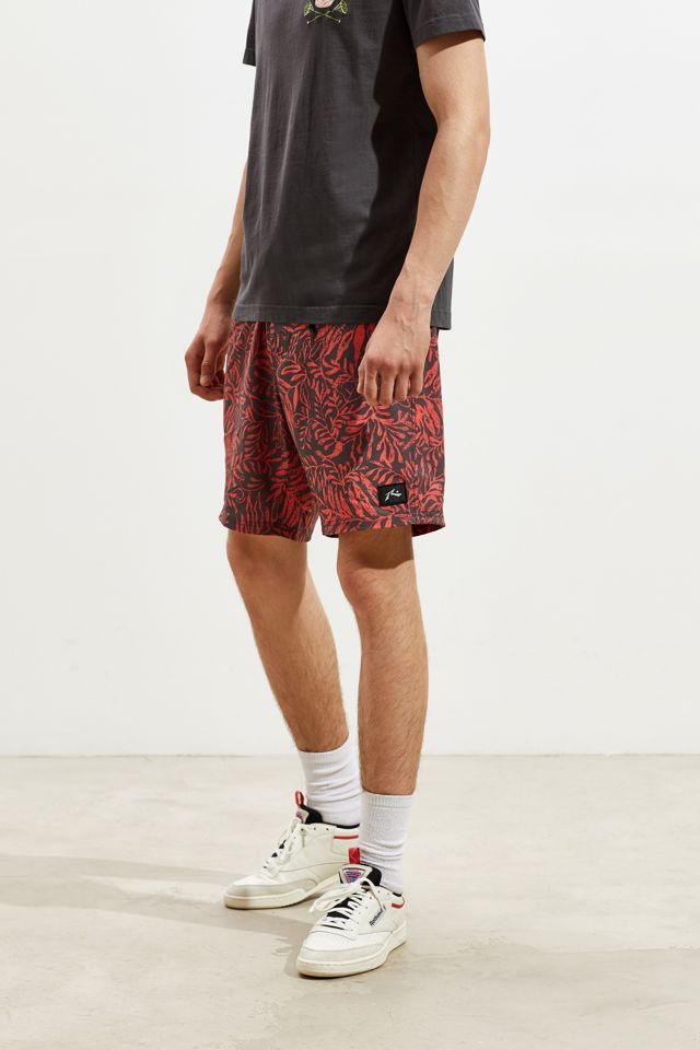 Rusty America Shadow Leaf Swim Short | Urban Outfitters Canada